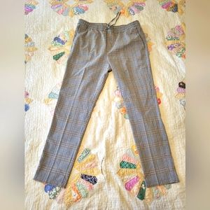 H&M Gingham Tie Pants